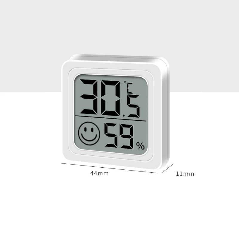 Mini Digital LCD Thermometer and Hygrometer - Indoor High Accuracy Temperature Sensor and Home Hygrometer