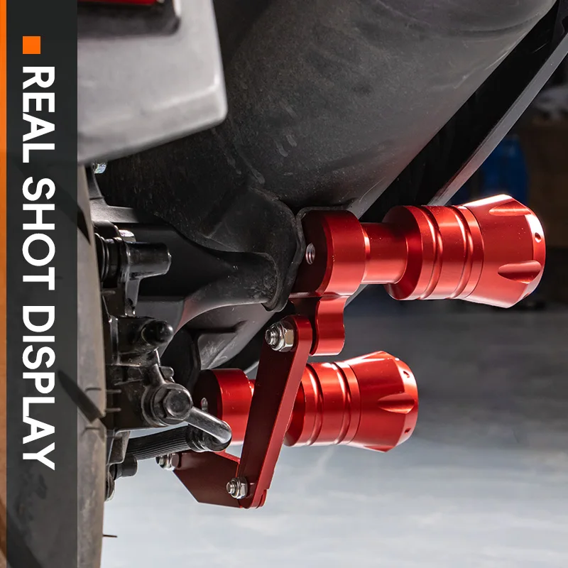For Yamaha NMAX155 125 NMAX160 155 XMAX300 Front Fork Wheel Fall Muffler Pipe Frame Protection Frame Slider Anti Crash Protector