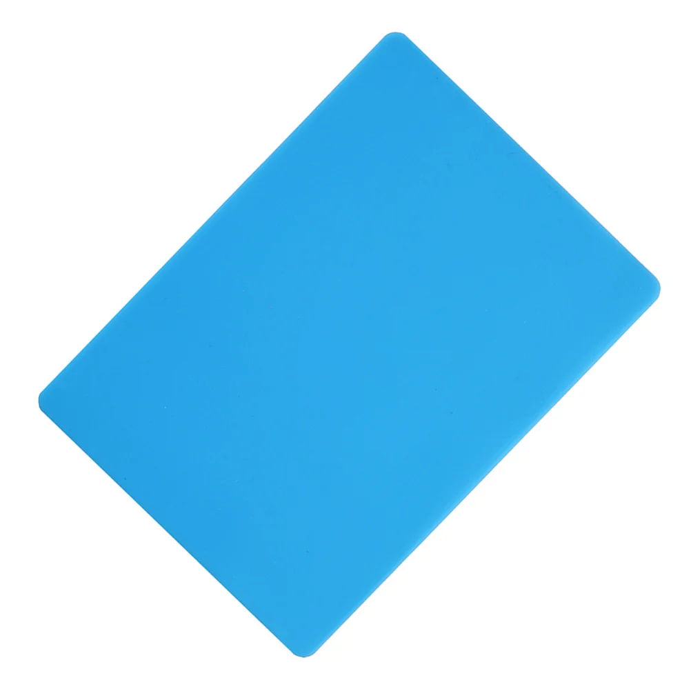 

1pc Silicone Mat For Resin Craft Blue L Size Countertop Protector For Diy Jewelry Making Silicone Sheet Table Mat Epoxy Clay