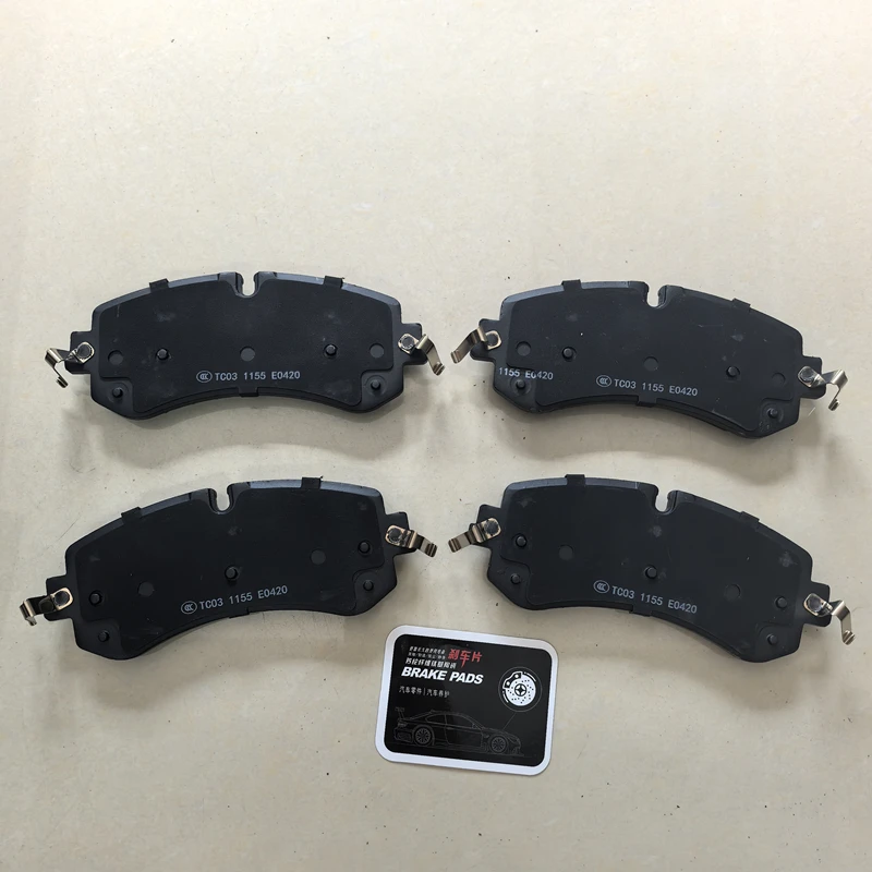 Front Brake Pads for Besturn T99,HONGQI H9,HS5,HS3,E-QM5,HQ9,ZHP1155-Z233 FDB5324-D; FDB5324-S; GDB8441DT