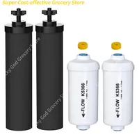 Hot deals Replacement 2 BB9-2 and 2 Fluoride Water Filter PF-2 Compatible with Black Berkey Gravity Water Filtering System