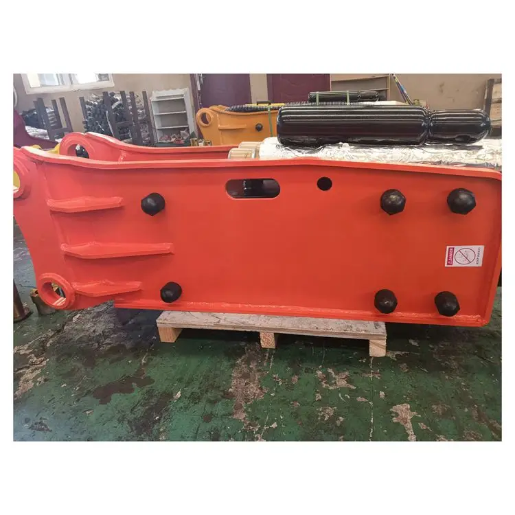 رائجة البيع SB81N قواطع هيدروليكية مدمجة في حالة جديدة لصناعات التعدين البناء مع إزميل المكونات الأساسية #5