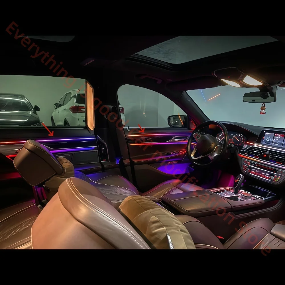 

For BMW 7 series G11 G12 Ambient Light Atmosphere Lamp Car interior lighting upgrade Car accessories footlights Screen control