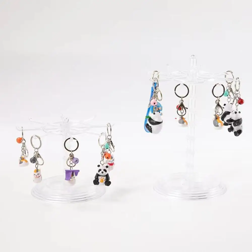 Girls Women Hair Ring Rack Bracelet Holder Organizer Jewelry Display Key Chain Hanger Jewelry Display Stand Fashion Accessories