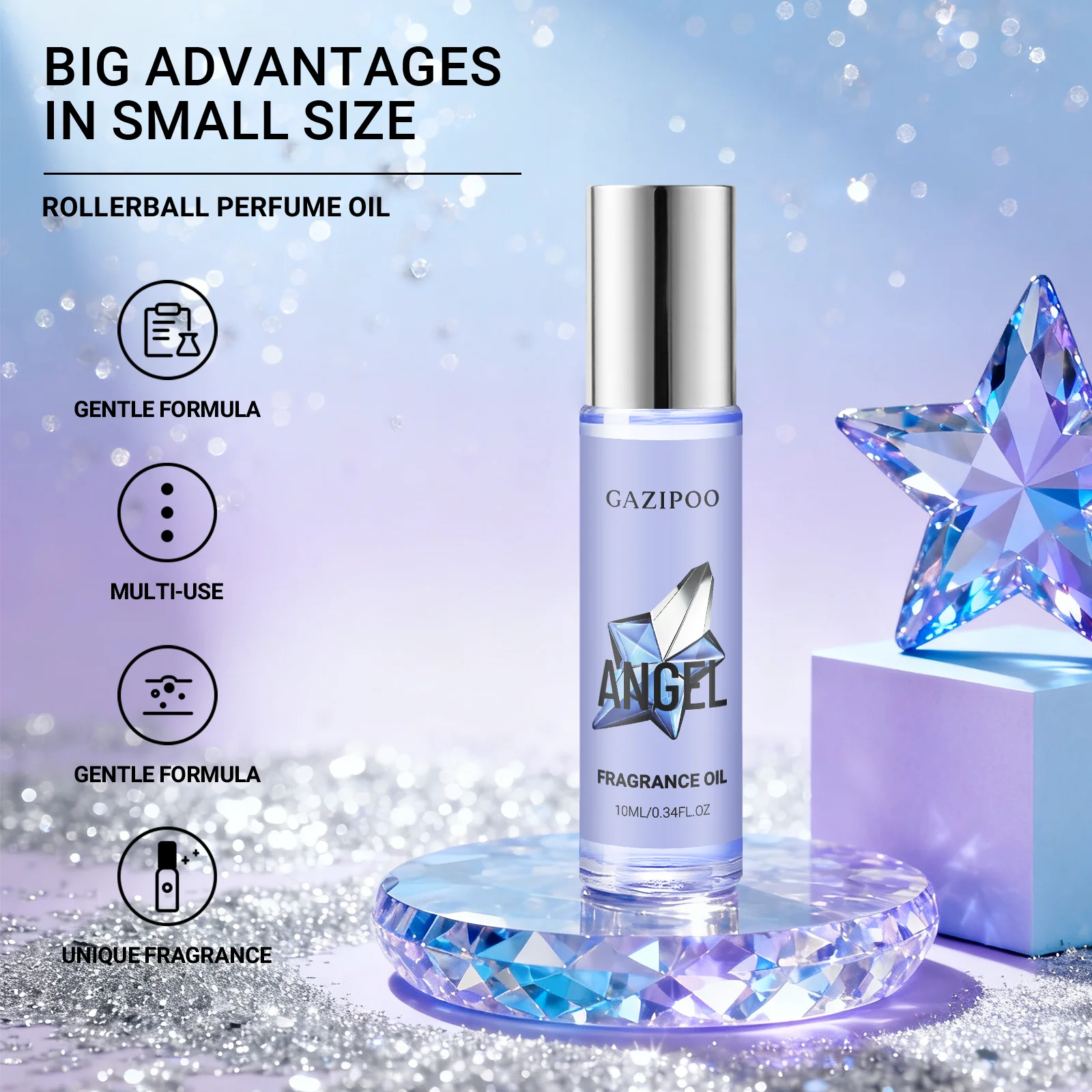 

10ml Premium Niche Women's Perfume! A Gourmand Oriental Fragrance, with top notes of bergamot, heart notes of red berries, and a