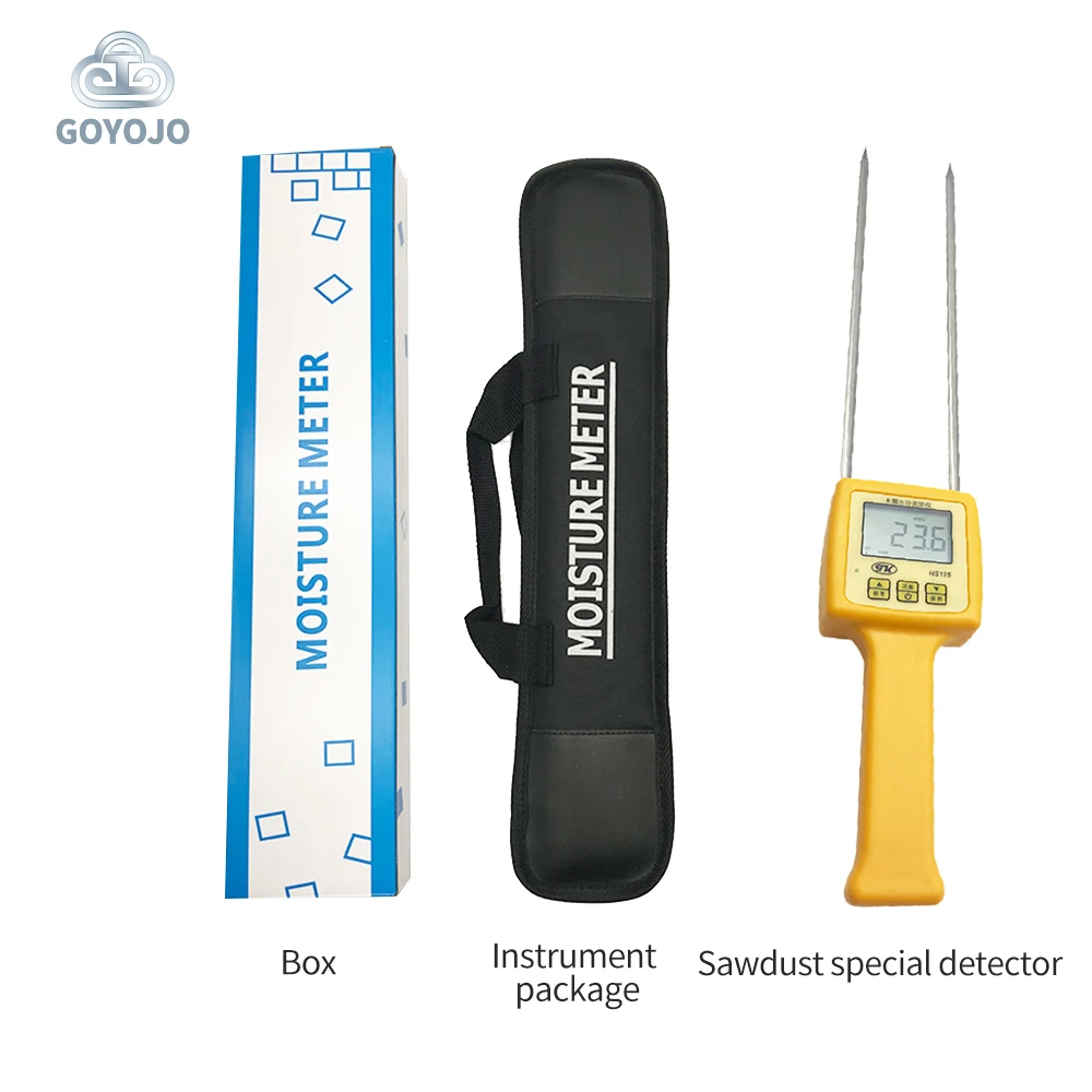 HS125 Wood Chip Moisture Meter For content of various bamboo And wood fibers In Paper making Smelting Furniture Industries