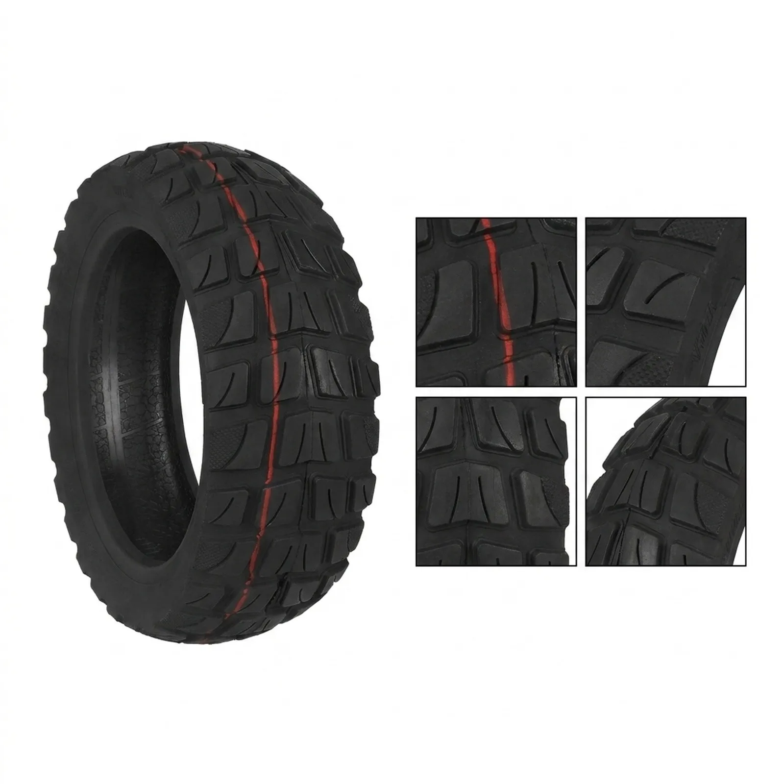 Take Your Off Road Adventures to the Next Level with 10 Inch Off Road Tubeless Tire for KUGOO PRO Electric Scooter