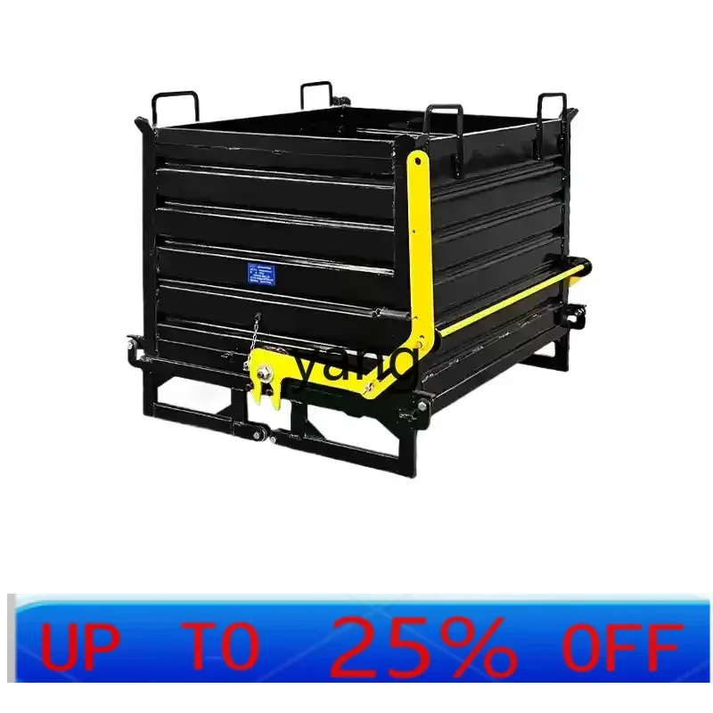 

CX metal turnover box collection box industrial self-unloading self-contained safety pin box bottom door