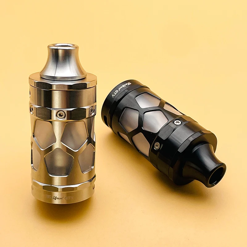 

Испаритель DSXvape Taifun GTV RTA 316SS, 25 мм, 6 мл, с регулируемым резервуаром, перестраиваемый испаритель VS Taifun GTR RTA