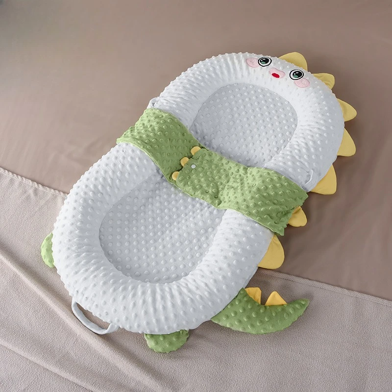 Moussinet de berceau pour nouveau-né Anti-renversement, lit de bébé avec conception Anti-surprise, coussin de couchage pour bébé pour une alimentation sûre de 0 à 3 ans