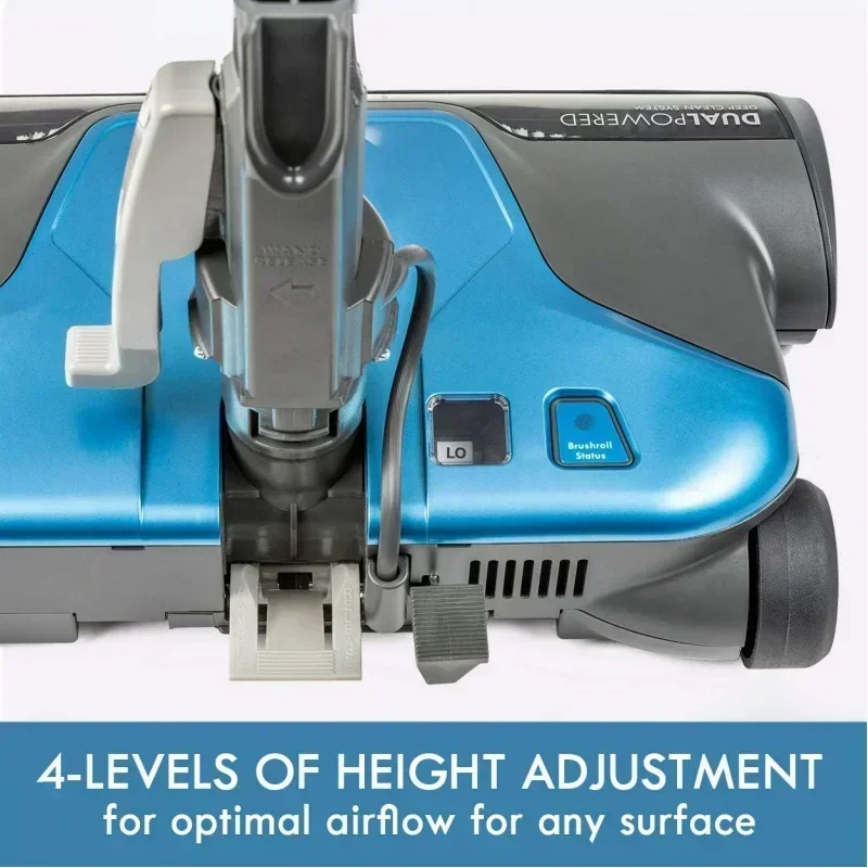 مكنسة كهربائية D2BKenmore صديقة للبيئة وخفيفة الوزن مع عصا تصغير ممتدة، HEPA، 2 محركات، سلك قابل للسحب