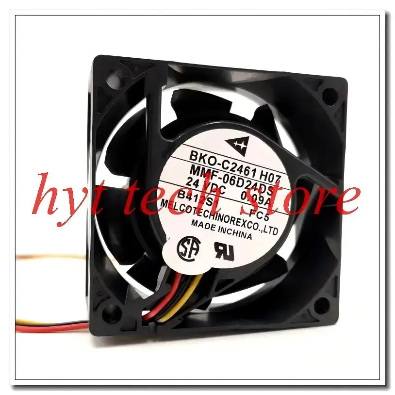 MMF-06D24DS MMF-06D24ES DC 24V 0,09A BKO-C2461H07 Kipas Pendingin Inverter Server, 100% diuji sebelum pengiriman
