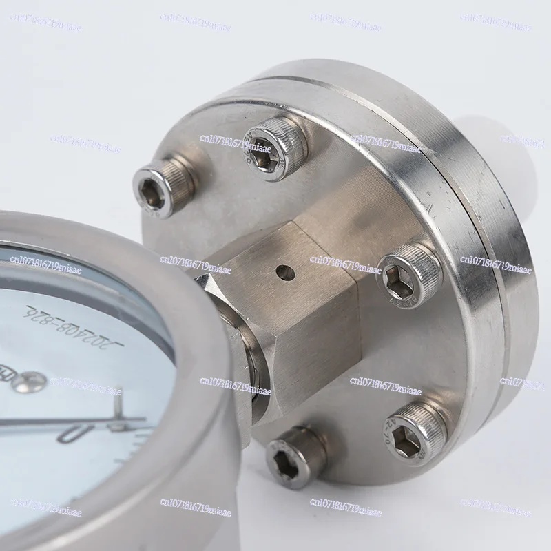 Diaphragm Pressure Gauge Water Pressure Oil Pressure Measurement Stainless
