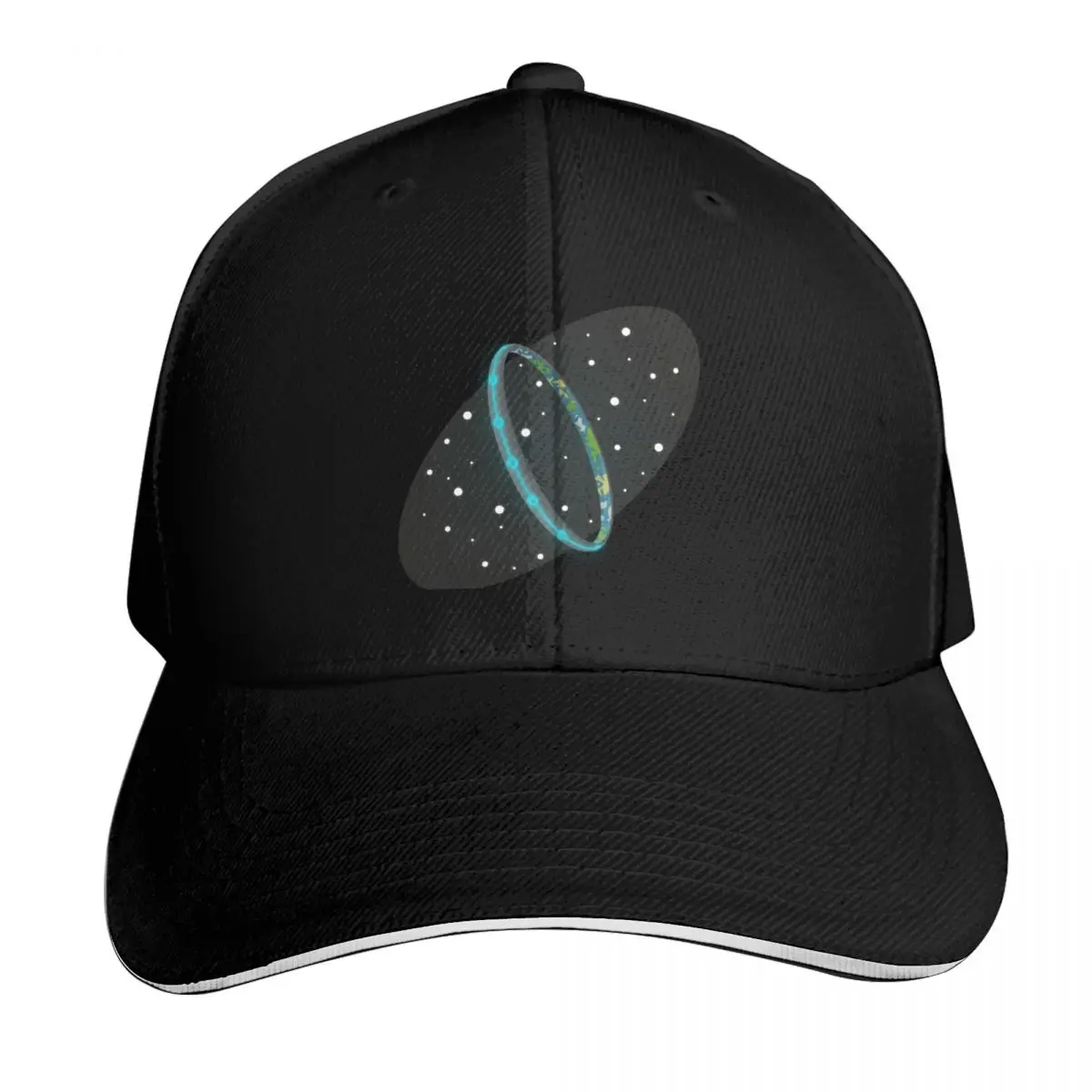 Ringworld (light version) Baseball Cap Six Panel Structured Crown Sun Protection UPF 50+ Breathable Mesh Back