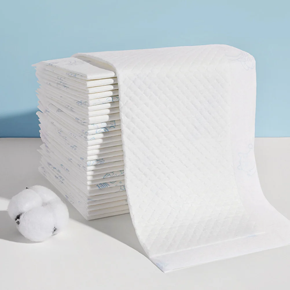 Cambiador desechable de 20 piezas, esteras de pañales impermeables y transpirables para bebé, alfombrilla de mesa para cambiar pañales Ideal, regalos para Baby Shower