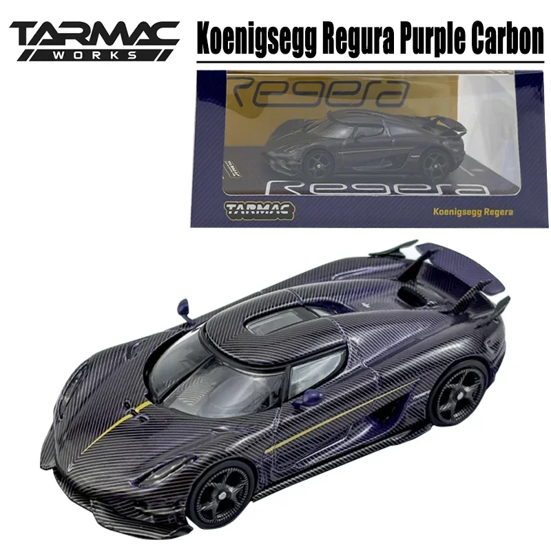 Tarmac Works 1/64 Regera Edición especial, vehículo de juguete de aleación de 3552, modelo de Metal fundido a presión, regalos