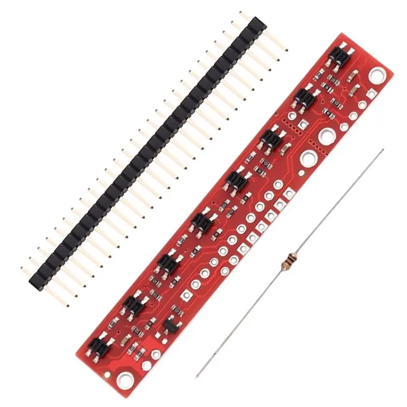 

QTR-8RC Reflectance Sensor Array QRE1113 8-Ways Module 8 Channel Reflectance Sensor
