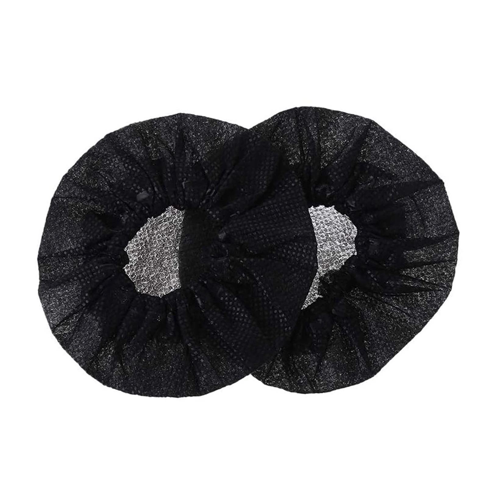 100PCS Disposable Microphone Protective Cover Removal Windscreens Mic Protective Pad Non-woven Cover For KTV Karaoke In-terviews