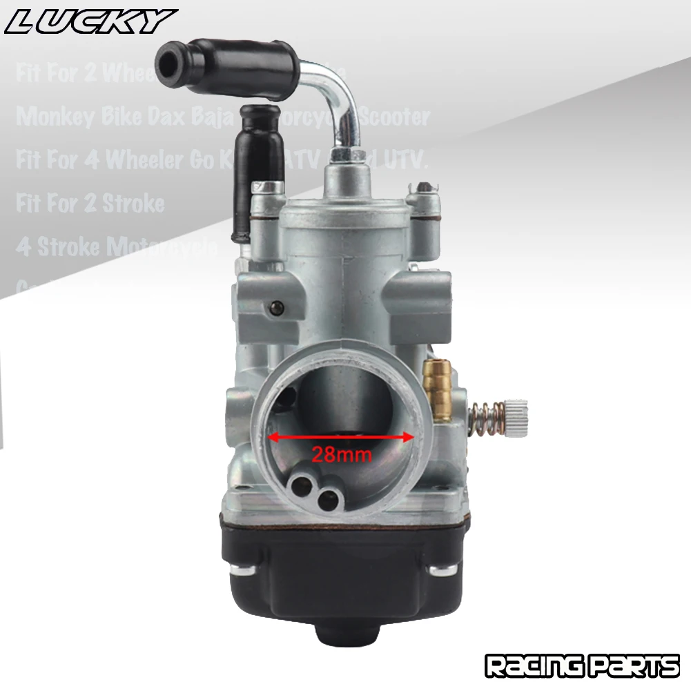 New Motorcycle Carburetor Carb For PHBG 17.5mm 19.5mm Racing 17.5 19.5 50CC 70CC 90CC Dellorto Model Dirt Bike Motocross