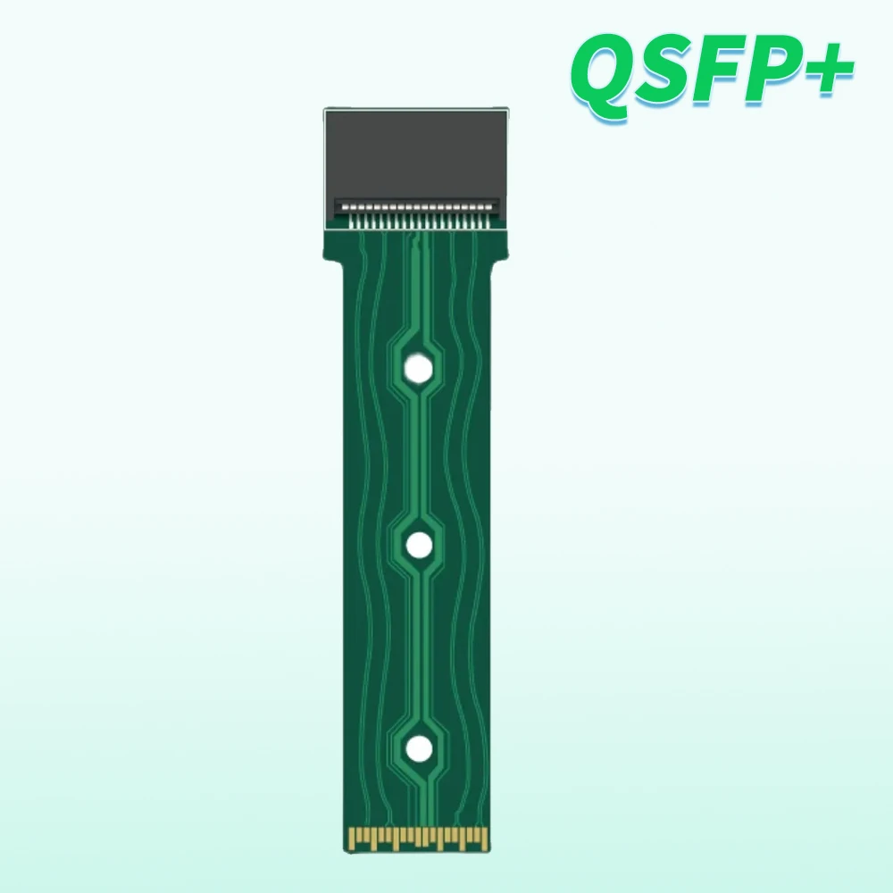 

QSFP+ Adapter Card Optical Module Interface Protection Card