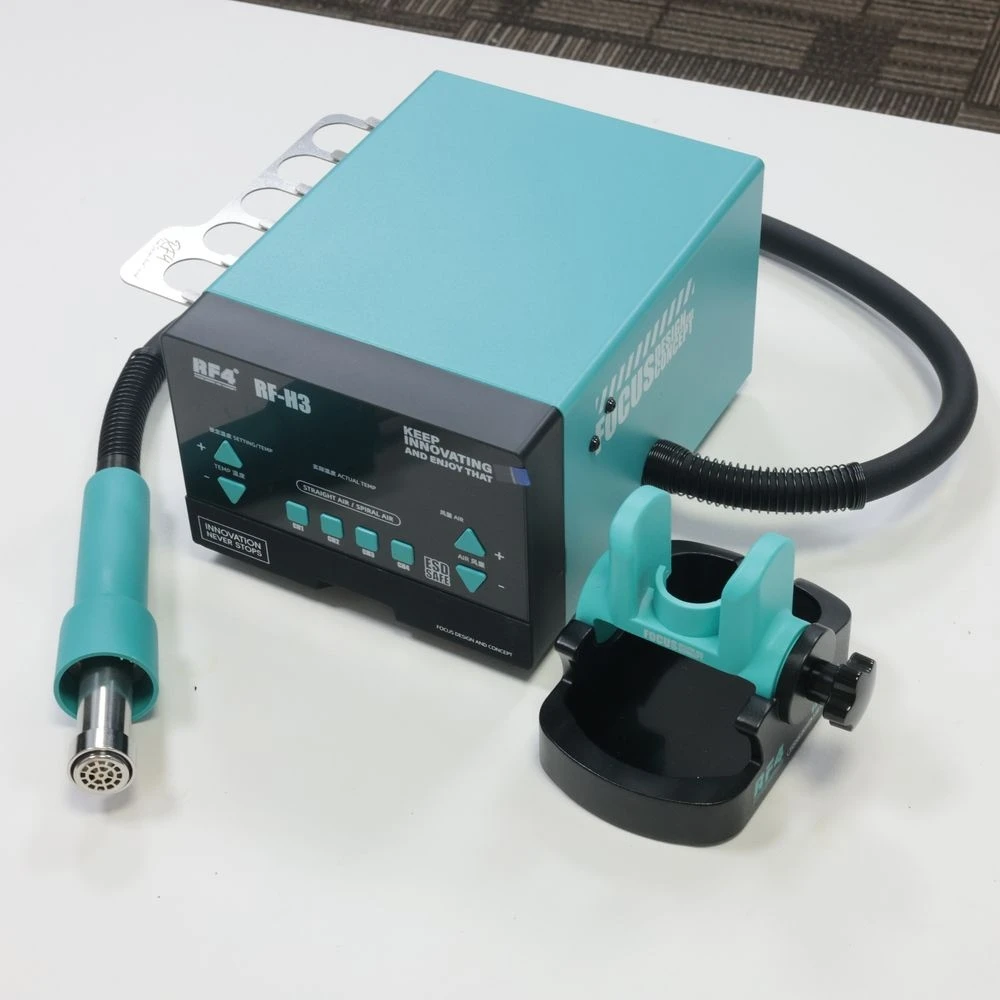 RF4 RF-H3 Stasiun Pengerjaan Ulang Udara Panas Terbaru, Menggunakan Transformator Toroidal Tembaga Murni Berdaya Tinggi, Pemanasan Stabil dan Cepat