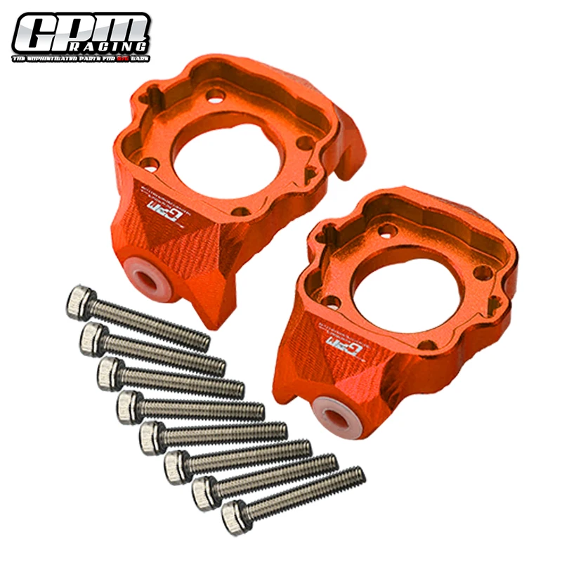 Алюминиевые передние C-ступицы GPM для LOSI 1/8 LMT с твердым мосем Monster Truck LOS244003