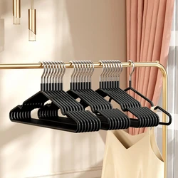 Clothes Hanger 10pcs Coated Metal Non-slip Suit Coat Hangers Heavy Duty Metal Jacket Hanger for Clothes Garment Organizer Hanger