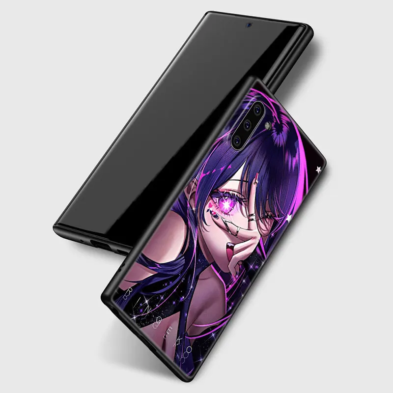 Anime Oshi no Ko Hoshino Ai Case For Samsung M30 M31 S Note 10 Lite 20 Ultra M13 M32 4G M14 M23 M34 M42 M52 M53 M54 5G M11 M12