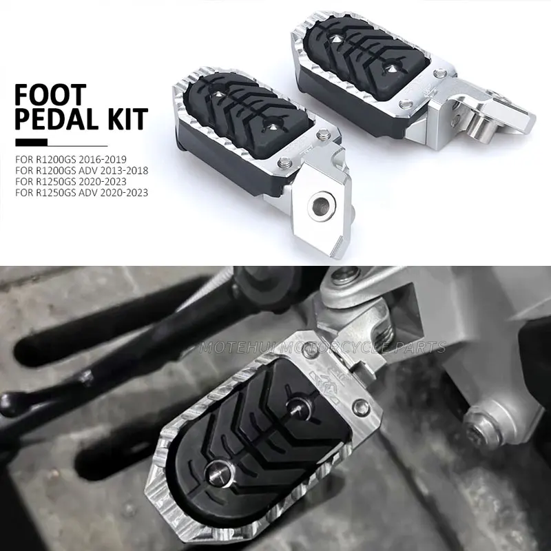 

New R1250GS R1200GS Motorcycle Front Foot Pegs Adjustable Footrest Footpegs For BMW F750 GS ADV F850 GS Adventure ADVENTURE