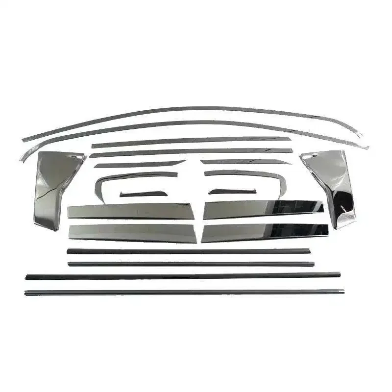 High-quality Car styling stainless steel Strips Car Window Trim Decoration Accessories for Nissan Qashqai J10 2007-2013