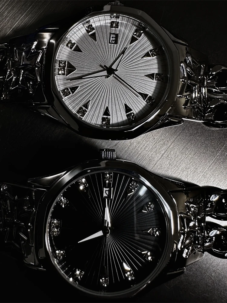 source!The latest luxury brand KIOSK science fiction niche concept men\'s watch mechanical non-Givenchy Swiss men\'s men\'s watch