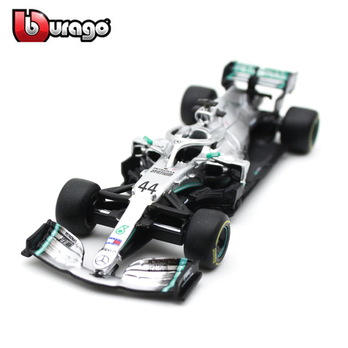 Bburago 1:43 2019 Mercedes F1 W10 EQ Power+ 2019 #44 Lewis Hamilton Alloy Luxury Vehicle Diecast Cars Model Toy Collection Gift