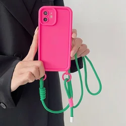 Simple Adjustable Mobile Phone Universal Lanyard Crossbody Rope Mobile Phone Long Lanyard Shoulder Strap Rope Lanyard Neck Rope