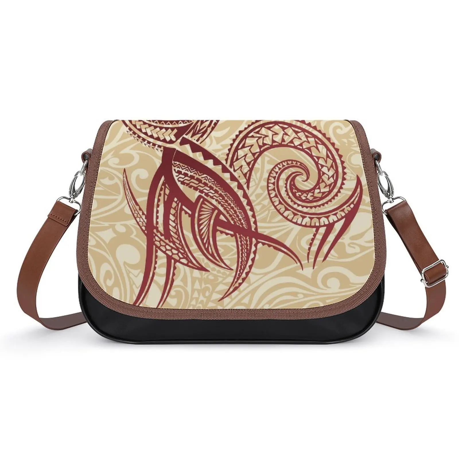 

Polynesian Women'S Crossbody Bag Storage Bag High-Quality Pu Crossbody Bag Party Versatile Women'S Bag Custom-Made