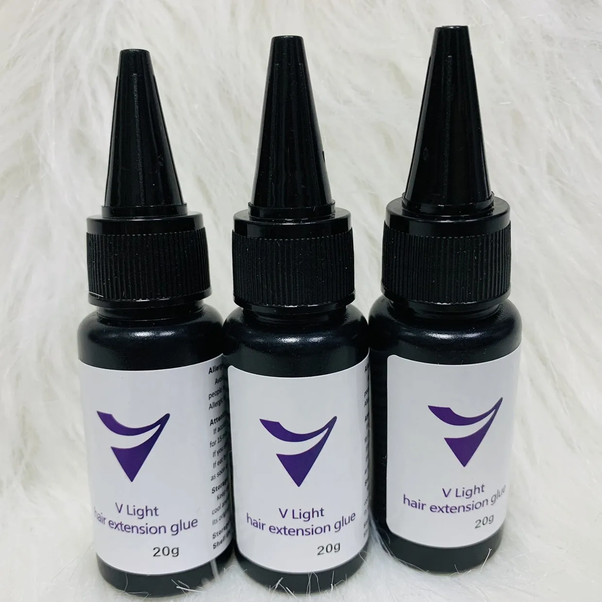 Alat ekstensi rambut palsu, alat ekstensi rambut, teknologi v-light, Set Wig rambut asli, alat sulam cepat dan tanpa jejak