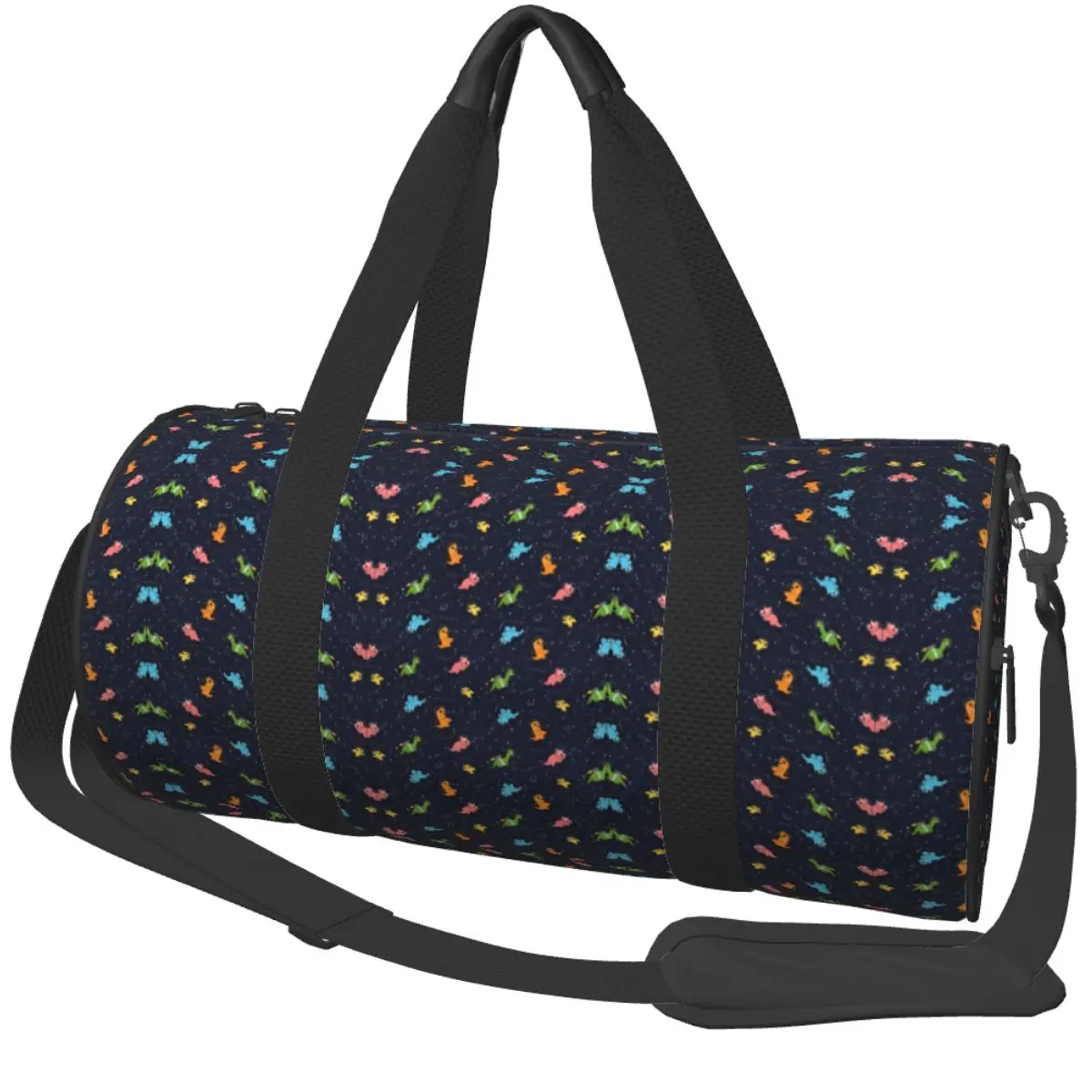 

Спортивная сумка с рисунком динозавров в космосе, Оксфордские спортивные сумки, большая вместительная тренировочная сумка с принтом, винтажная сумка для фитнеса для мужчин и женщин