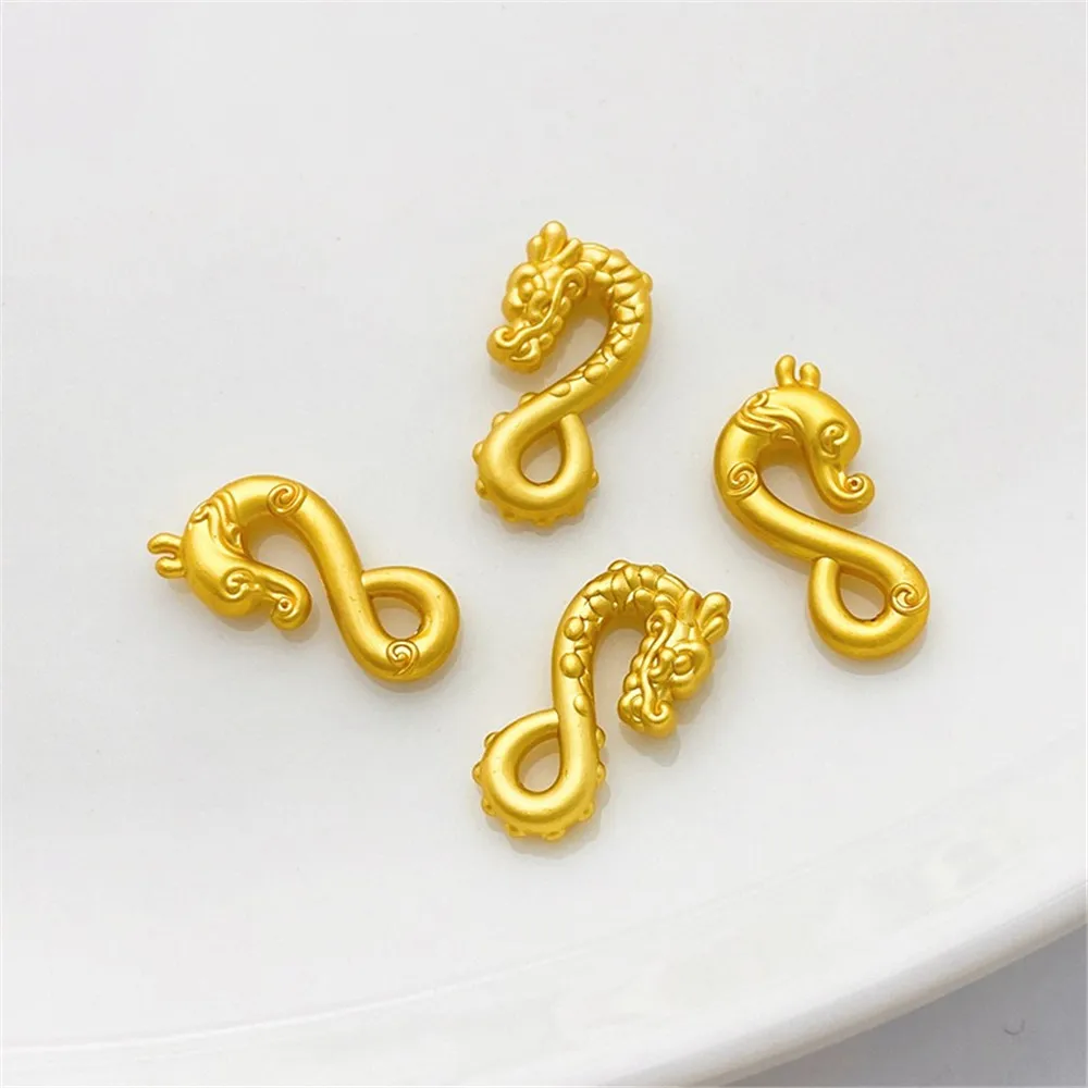 

Ancient Gold Goulong-shaped Connecting Buckle S-buckle Pendant Diy Bracelet Necklace Ending Buckle Jewelry Accessories K118