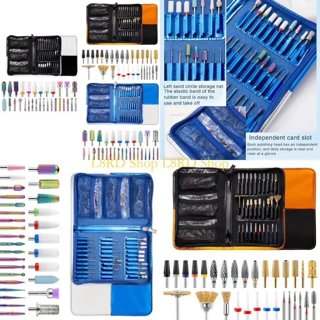 L8RD Ceramic Drill Bits Diamond Cuticle File Cuticle Remover