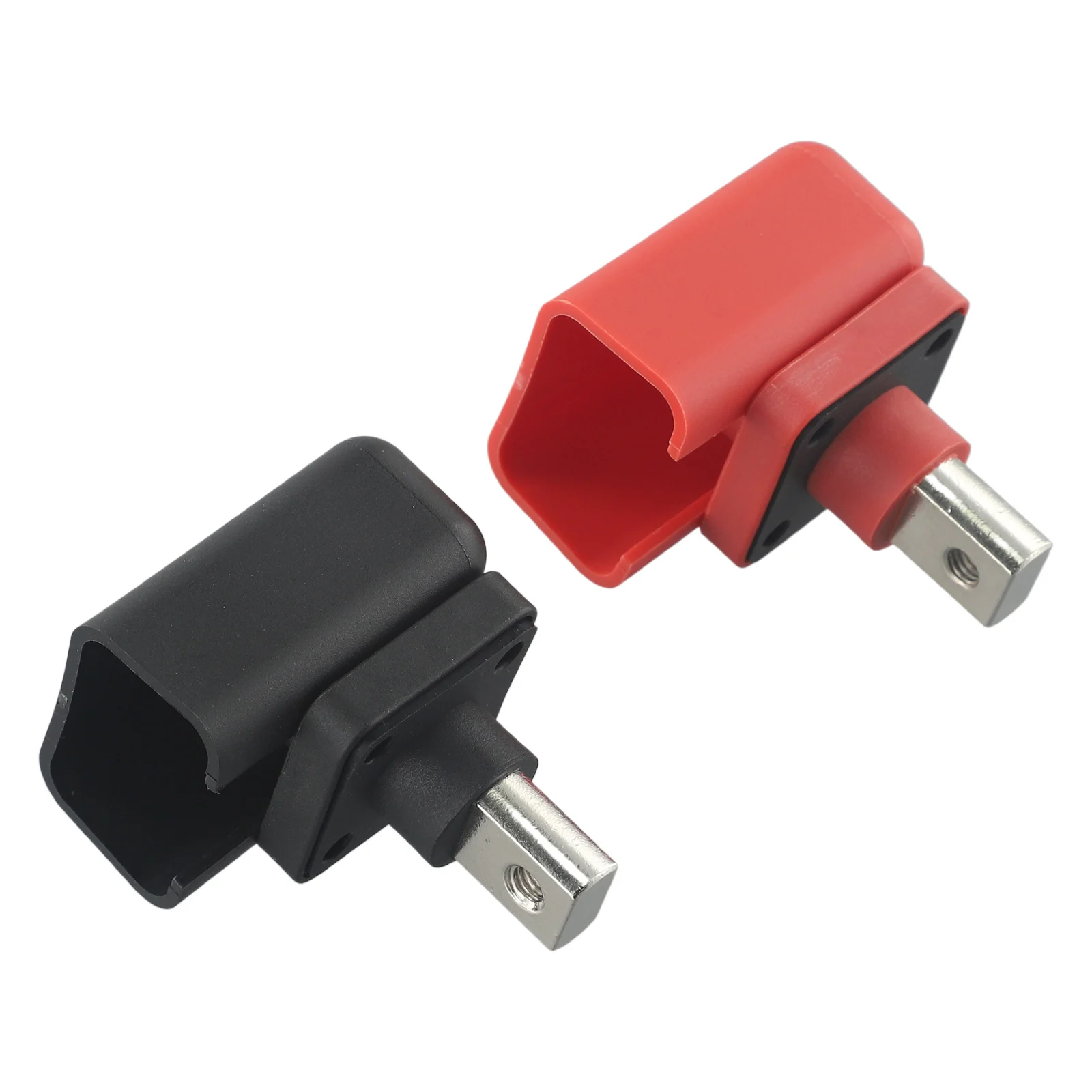 IP67 Protection Battery Terminal 250A 2Pcs All-copper Click-on Protective Cover Conductive Crimp Screws Dustproof