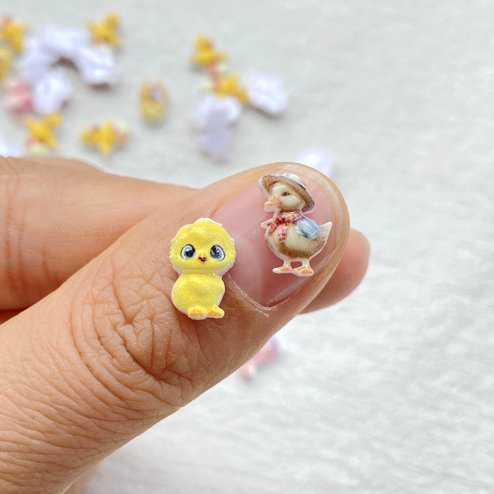 50pcs Resin Cute Mini Cartoon  - đánh giá và giá Nail Art Motif