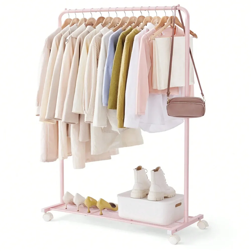 Clothes Rack With W…