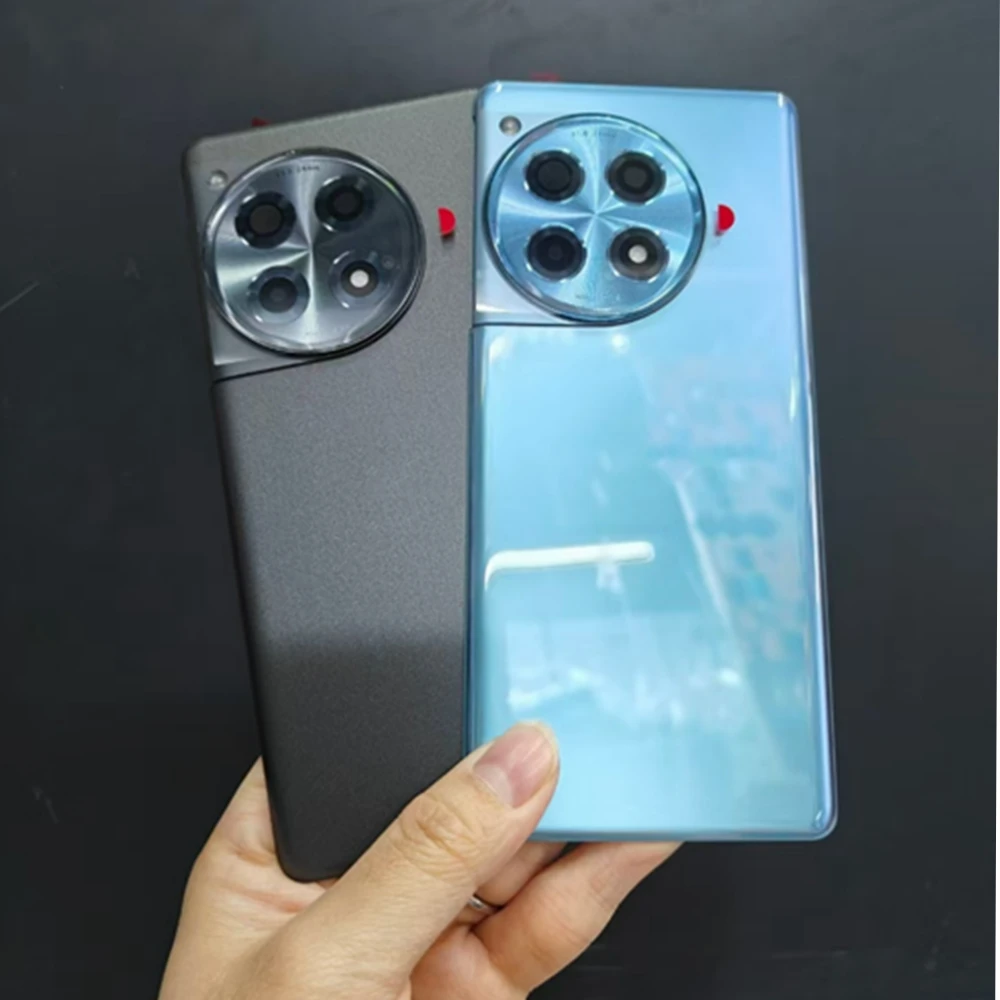 

Pop For Oneplus 12R Battery Cover Back Rear Door Housing Oneplus12R Back Frame Glass Lens CPH2609 CPH2585 CPH2611