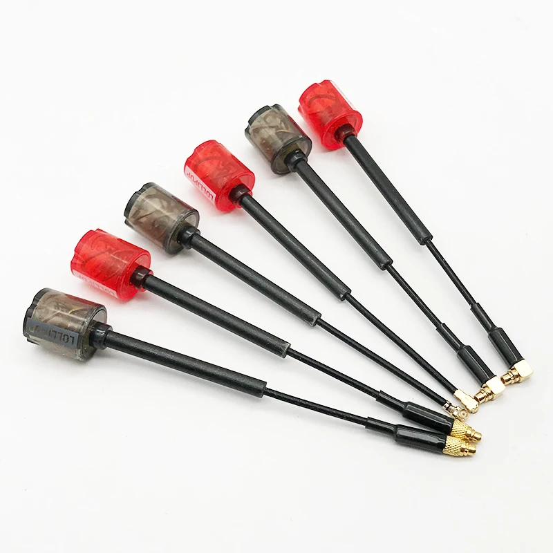 FPV 5.8G Lollipop Antenna 2.8DBi LHCP/RHCP IPX1/MMCX Long Range for DJI Caddx Digital/Analog RC Freestyle Drones DIY Parts