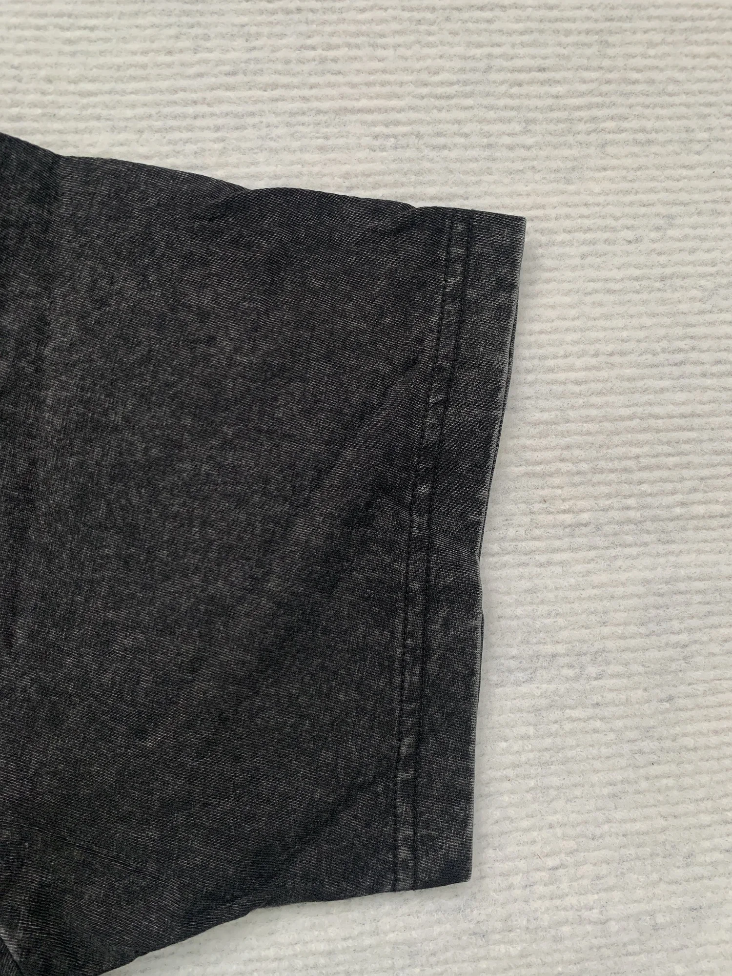 Benutzerdefiniertes LOGO Herren Baumwoll-Sprühfärbung Waschbare Leichte Gebürstete Kurzarm-Shorts Paar-Set – Detail 13