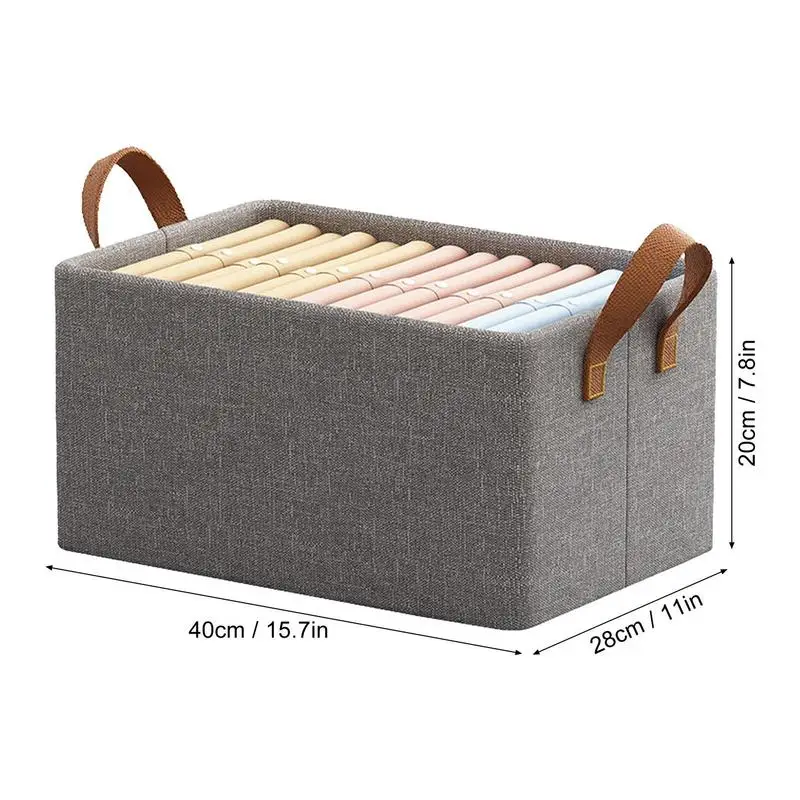 Clothes Storage Organizer Pants Jeans Storage Box Cabinets Clothes Organizer For Underwear Bra Ties T-Shirt Socks Organizer Box