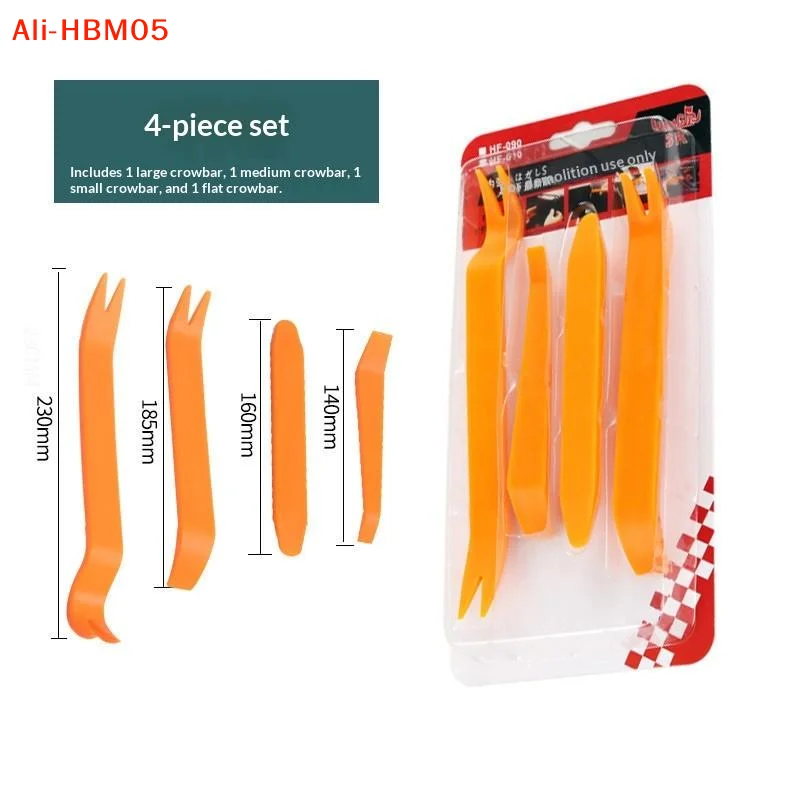 (HB05)4pcs Car Door Clip Car Disassembly Tools Set DVD Stereo Refit Kits Interior Plastic Trim Panel Dashboard Removal Tool view 6