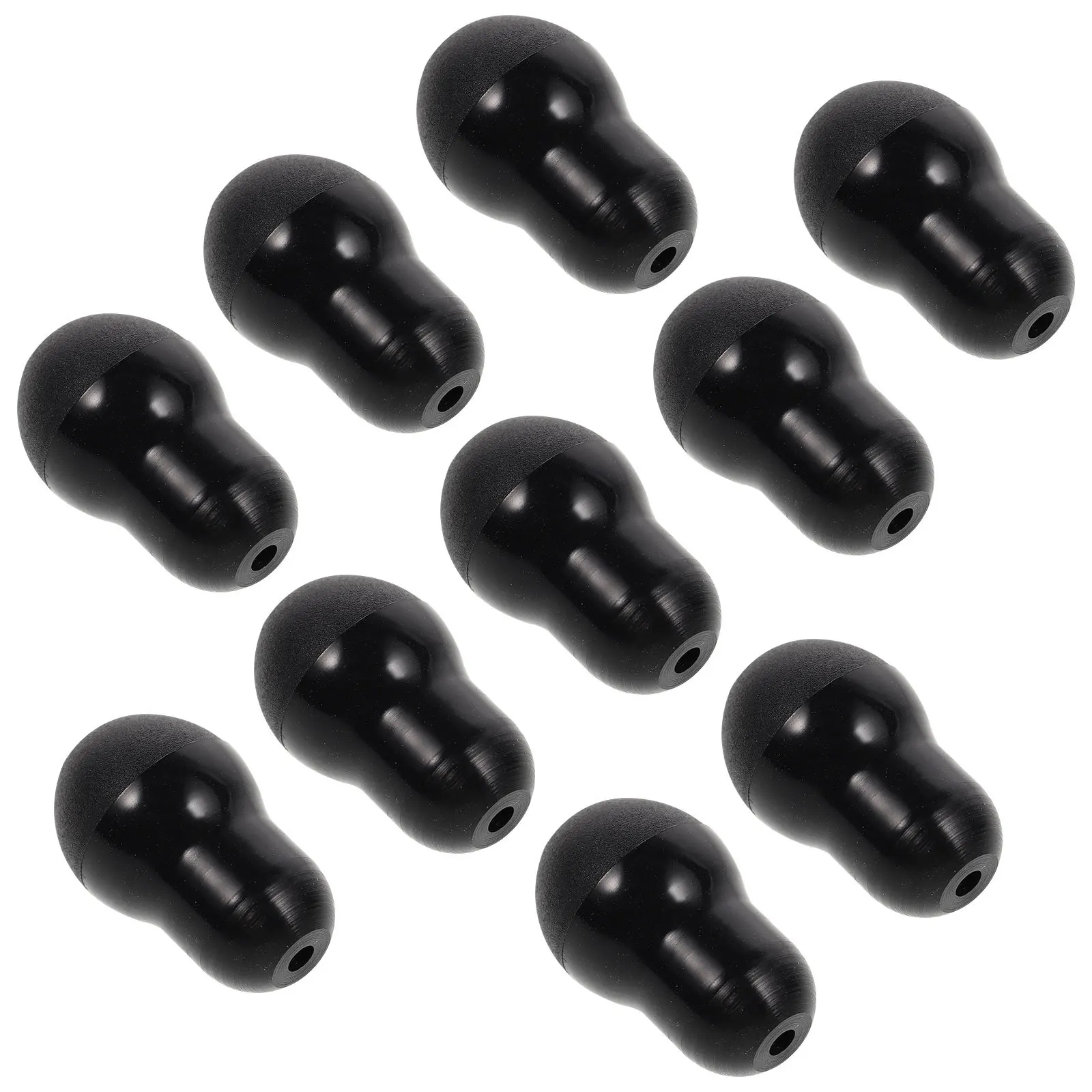 10 Buah Ujung Telinga Stetoskop Silikon Pengganti Lembut Nyaman untuk Sebagian Besar Merek Peralatan Audio Penggunaan Klinik Rumah Sakit