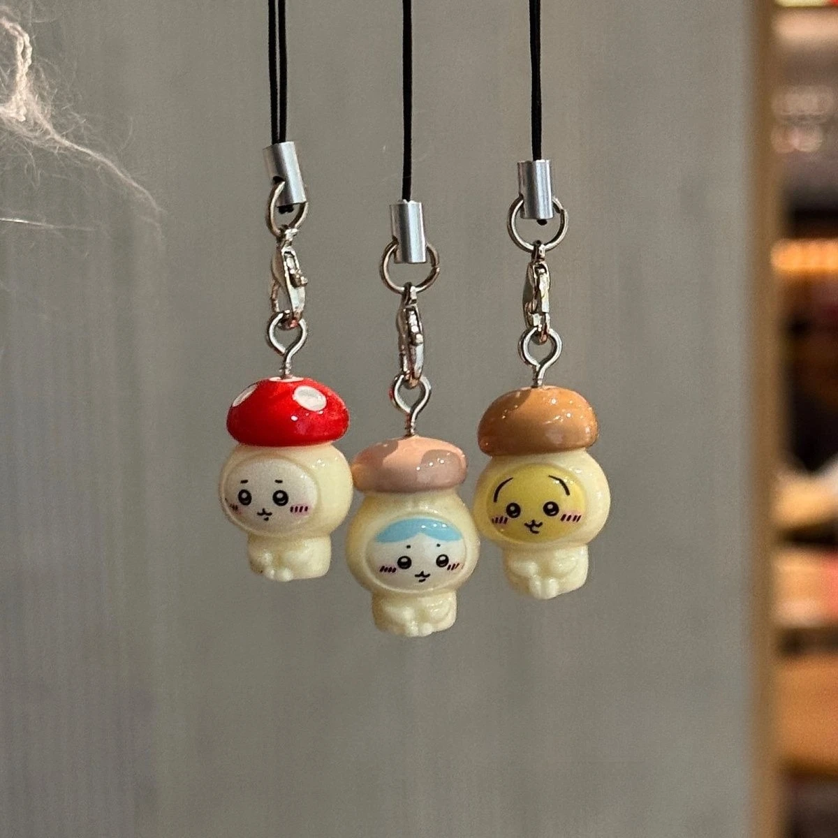 Kawaii Chiikawa Mini Pendant Usagi Small Eight Doll Cute Phone Lanyard Bag Charm Cartoon Gift for Best Friend Cartoon Lovely