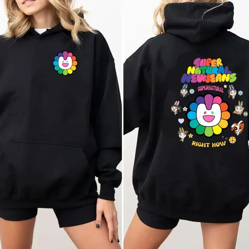 Newjeans Supernatural Album Hoodie Ewjeans Right Now How Sweet Shirt Newjeans Get Up Album Tops Minji Hanni Danielle Fan Gift