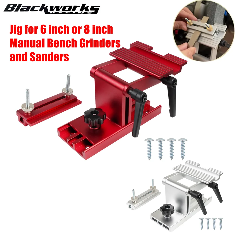 Regulowane narzędzie do ostrzenia Wanxiang Sharpener Rest Jig Rest Sharpening Jig do 6-calowych lub 8-calowych ręcznych szlifierek stołowych i szlifierek